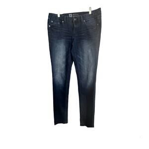 Mossimo  Supply Co Women's Skinny Premium Demin Dark Wash Fit 3 Sz 8